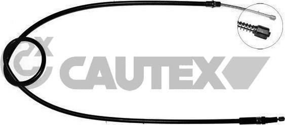 Cautex 765831 - Жило, ръчна спирачка vvparts.bg