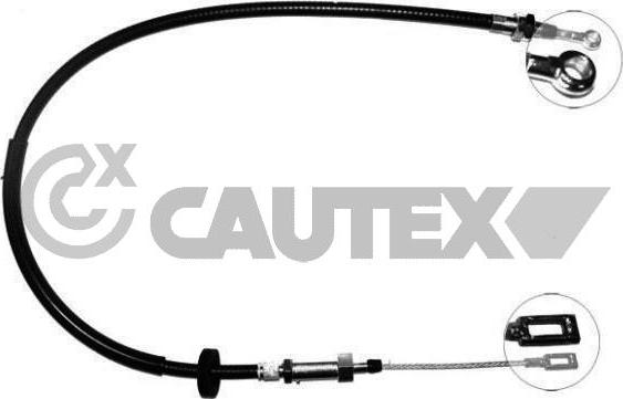 Cautex 760126 - Жило, ръчна спирачка vvparts.bg