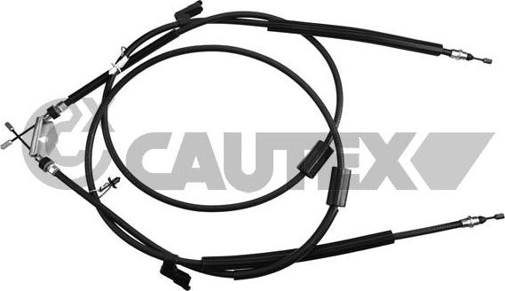 Cautex 761435 - Жило, ръчна спирачка vvparts.bg