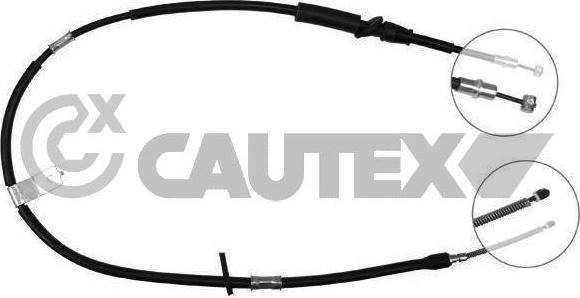 Cautex 761547 - Жило, ръчна спирачка vvparts.bg