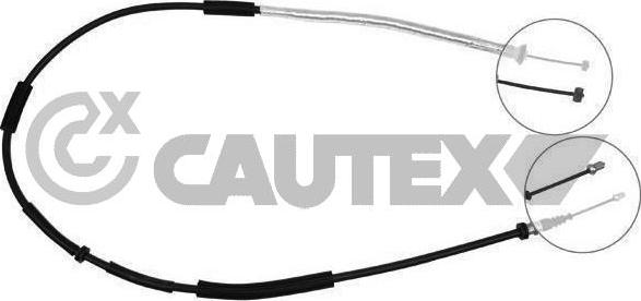 Cautex 761010 - Жило, ръчна спирачка vvparts.bg