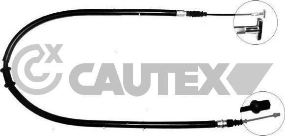 Cautex 761035 - Жило, ръчна спирачка vvparts.bg