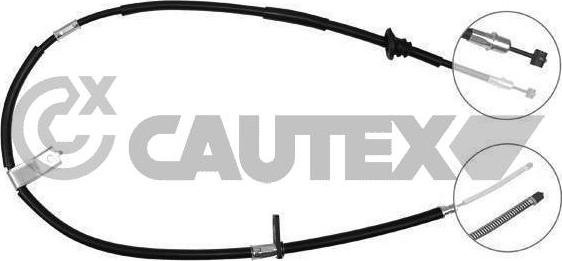 Cautex 708083 - Жило, ръчна спирачка vvparts.bg