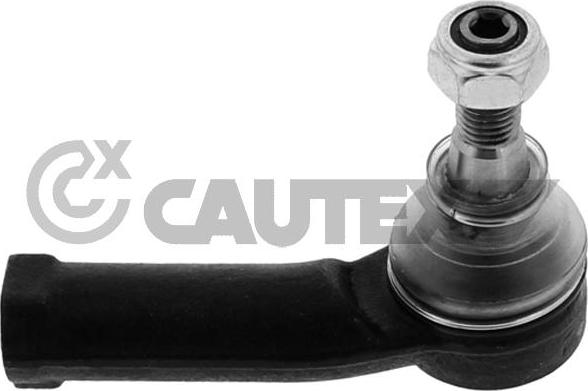 Cautex 774002 - Аксиален шарнирен накрайник, напречна кормилна щанга vvparts.bg