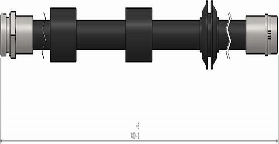 CAVO C900 415A - Спирачен маркуч vvparts.bg