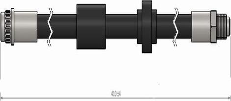 CAVO C900 322A - Спирачен маркуч vvparts.bg