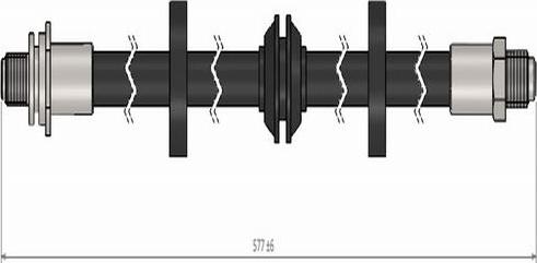 CAVO C900 731A - Спирачен маркуч vvparts.bg