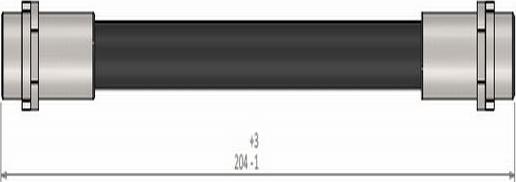 CAVO C800 432B - Спирачен маркуч vvparts.bg