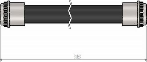 CAVO C800 178A - Спирачен маркуч vvparts.bg