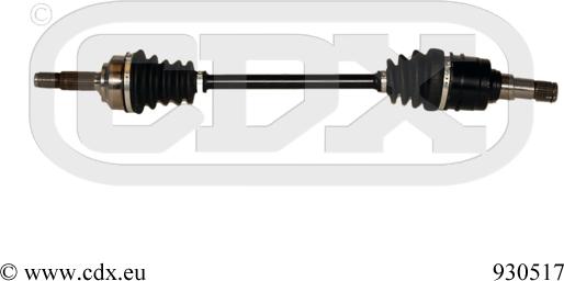 CDX 930517 - Полуоска vvparts.bg