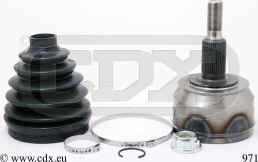 CDX 971 - Каре комплект, полуоска vvparts.bg