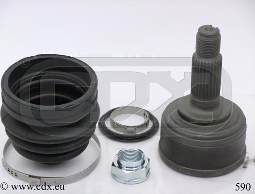 CDX 590 - Каре комплект, полуоска vvparts.bg