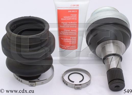 CDX 549 - Каре комплект, полуоска vvparts.bg