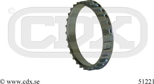 CDX 51221 - Сензорен пръстен, ABS vvparts.bg