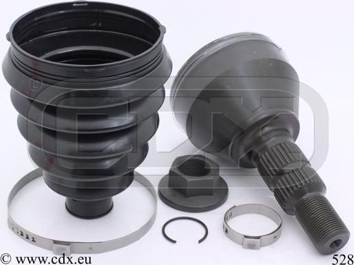 CDX 528 - Каре комплект, полуоска vvparts.bg