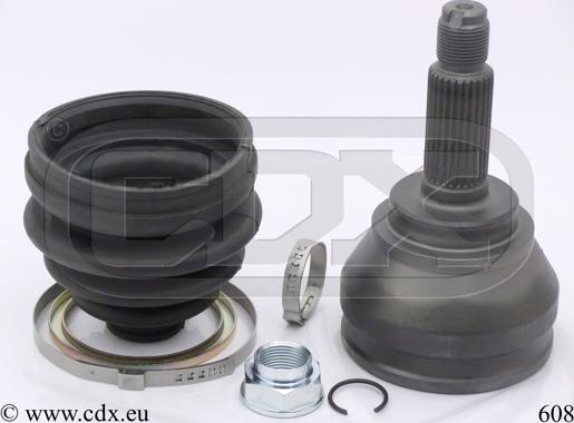 CDX 608 - Каре комплект, полуоска vvparts.bg