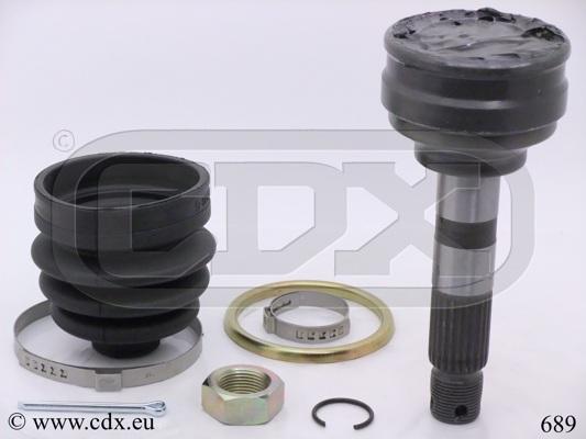 CDX 689 - Каре комплект, полуоска vvparts.bg