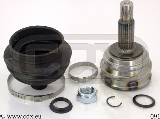 CDX 091 - Каре комплект, полуоска vvparts.bg