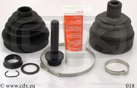 CDX 018 - Каре комплект, полуоска vvparts.bg