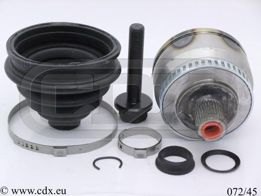 CDX 072/45 - Каре комплект, полуоска vvparts.bg