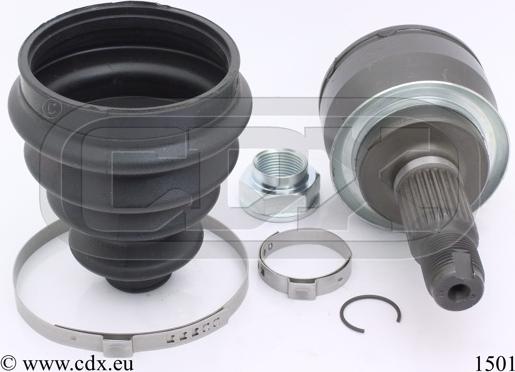 CDX 1501 - Каре комплект, полуоска vvparts.bg