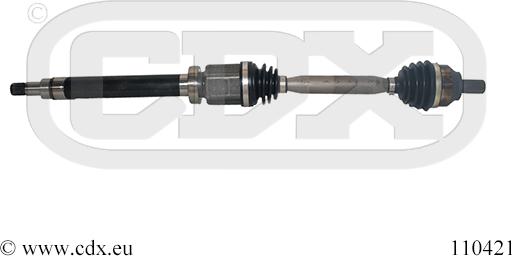 CDX 110421 - Полуоска vvparts.bg