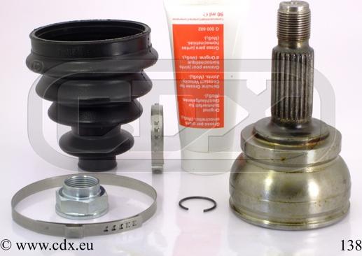 CDX 138 - Каре комплект, полуоска vvparts.bg