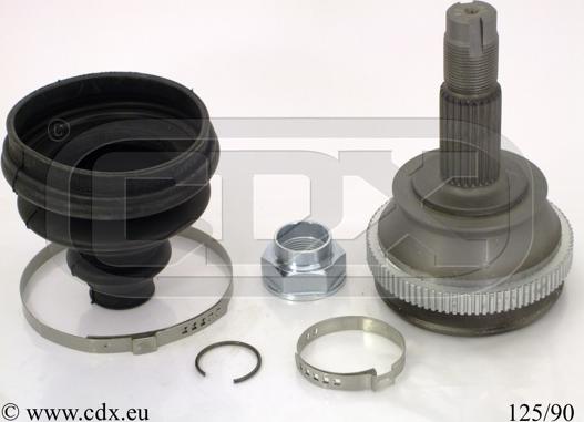 CDX 125/90 - Каре комплект, полуоска vvparts.bg