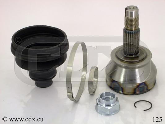 CDX 125 - Каре комплект, полуоска vvparts.bg