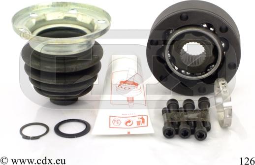 CDX 126 - Каре комплект, полуоска vvparts.bg