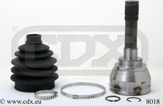 CDX 8018 - Каре комплект, полуоска vvparts.bg