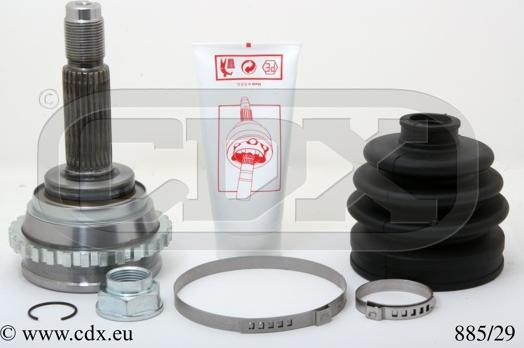 CDX 885/29 - Каре комплект, полуоска vvparts.bg