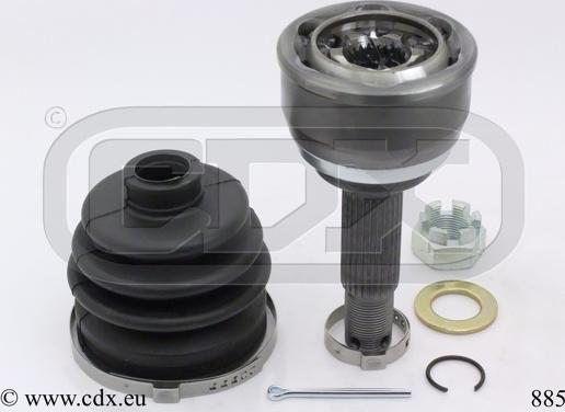 CDX 885 - Каре комплект, полуоска vvparts.bg