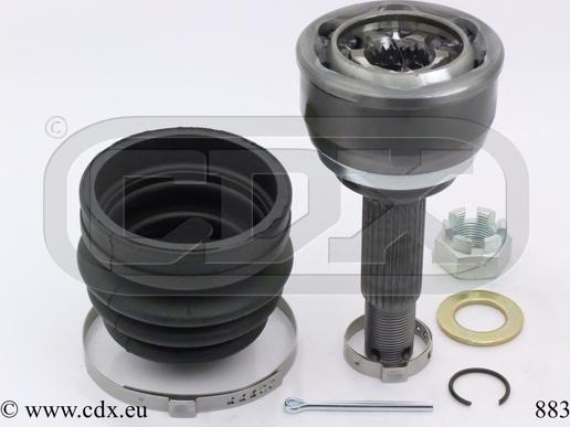 CDX 883 - Каре комплект, полуоска vvparts.bg