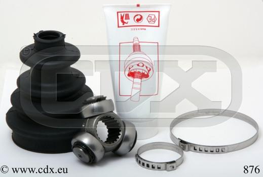 CDX 876 - Каре комплект, полуоска vvparts.bg