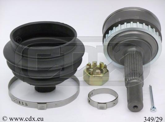 CDX 349/29 - Каре комплект, полуоска vvparts.bg