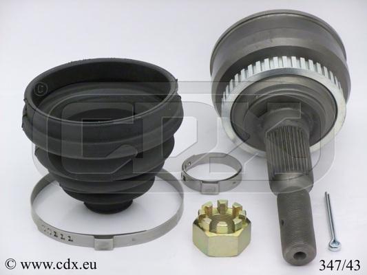 CDX 347/43 - Каре комплект, полуоска vvparts.bg