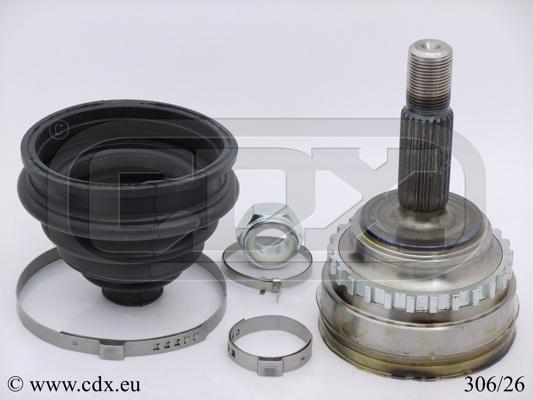 CDX 306/26 - Каре комплект, полуоска vvparts.bg