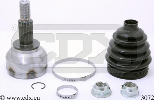 CDX 3072 - Каре комплект, полуоска vvparts.bg