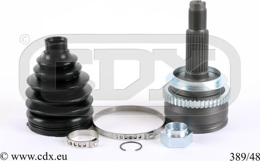 CDX 389/48 - Каре комплект, полуоска vvparts.bg