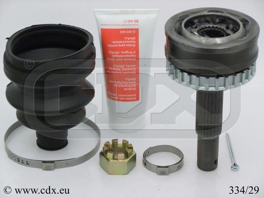 CDX 334/29 - Каре комплект, полуоска vvparts.bg