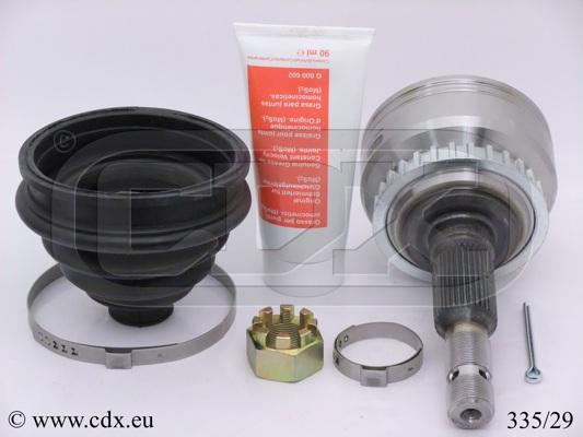 CDX 335/29 - Каре комплект, полуоска vvparts.bg