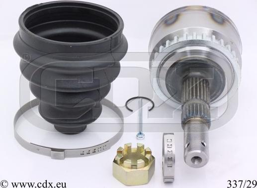 CDX 337/29 - Каре комплект, полуоска vvparts.bg