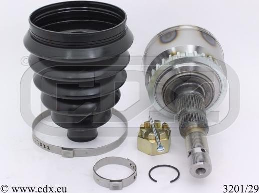 CDX 3201/29 - Каре комплект, полуоска vvparts.bg