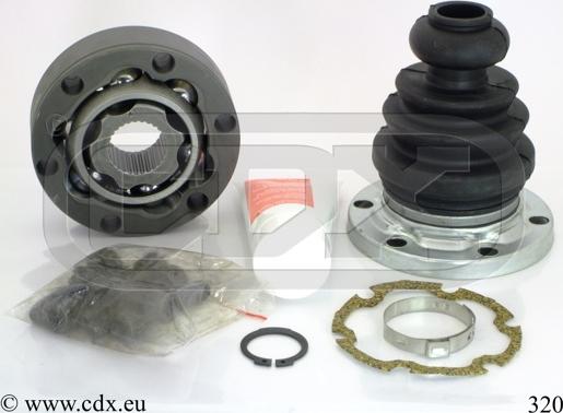 CDX 320 - Каре комплект, полуоска vvparts.bg