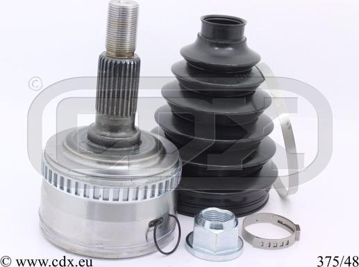 CDX 375/48 - Каре комплект, полуоска vvparts.bg