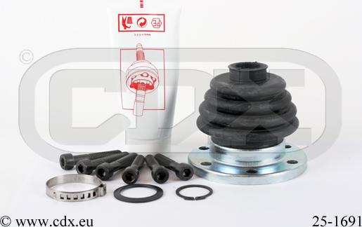 CDX 25-1691 - Маншон, полуоска vvparts.bg