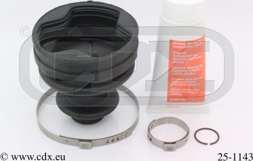 CDX 25-1143 - Маншон, полуоска vvparts.bg