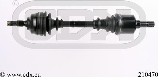 CDX 210470 - Полуоска vvparts.bg
