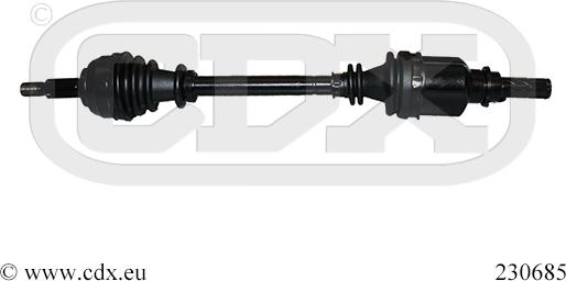 CDX 230685 - Полуоска vvparts.bg